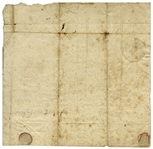 Jonathan Corwin, Judge of the Salem Witch Trials, Document Signed as Salem Judge -- Document Has Association to the Infamous Trials